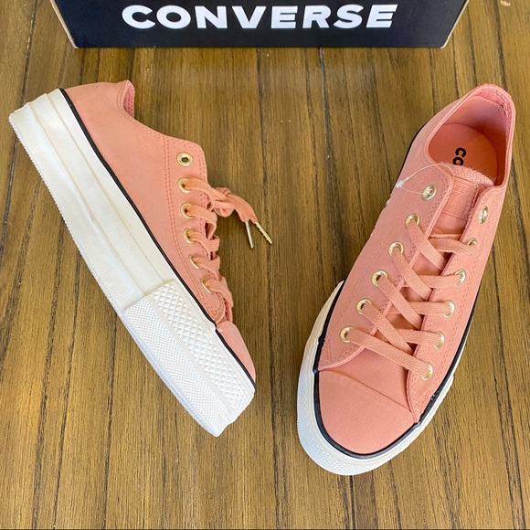 Converse mauve pink CTAS LIFT OX platform sneaker - Picture 10 of 11